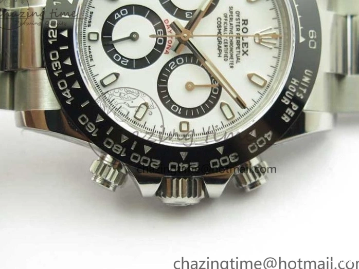 Daytona 1:1 Best and V4 SA4130 Case White 116500 Noob 904L Dial Bracelet Edition SS 0318